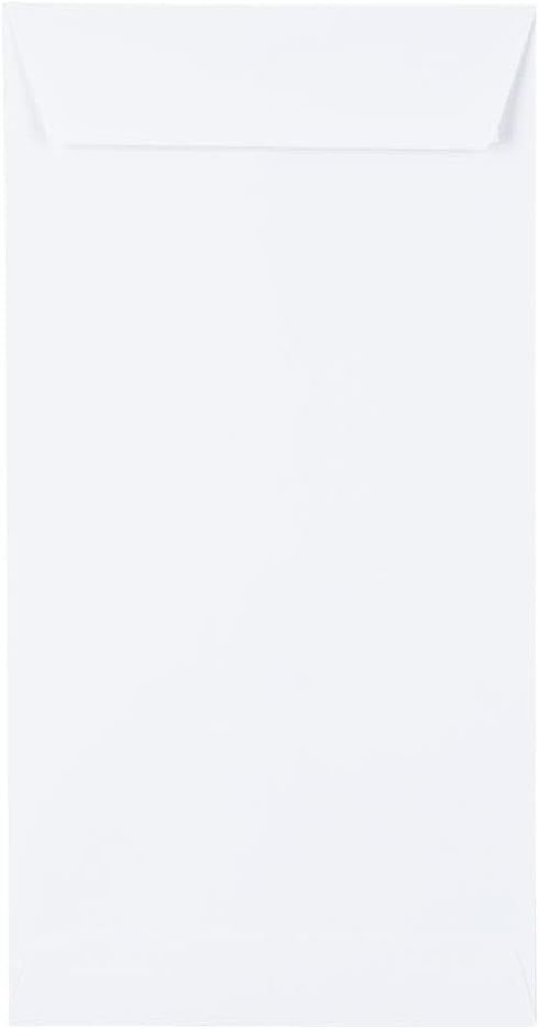LUXPaper Open End Envelopes | Peel & Press | 6" x 11 1/2" | White | 70lb. Text | 50 Count