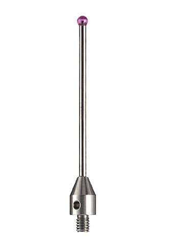 suxing CMM Touch Probe Stylus 3mm Ruby Ball Tips M4 Thread Tungsten Carbide