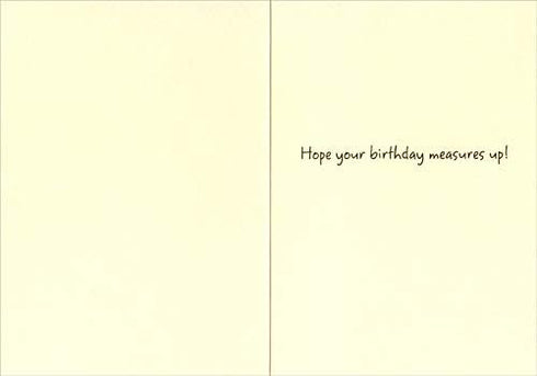 Funny Birthday Card - Man at Airport Body Scanner