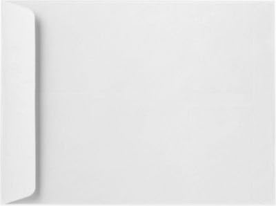 LUXPaper 10 x 13 Open End Envelopes, Bright White, 24lb. Text, 50 Qty
