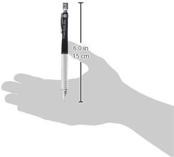 Pilot Mechanical Pencil S10, 0.3mm Lead, Transparent Black Body (HPS-1SR-TB3)