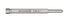 Accusize Industrial Tools 1/4" x 3" Pilot Pins for Annular Cutters, 10pcs/Pack