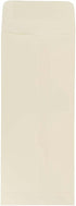 JAM PAPER #10 Policy Business Envelopes - Natural White Wove, 4 1/8 x 9 1/2, 50/Pack