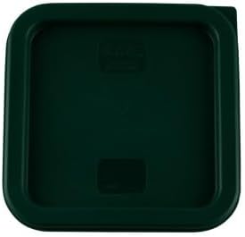 CAC Poly Square Cover FSQ-24CV-G Green for Food Storage Container 2 Quart
