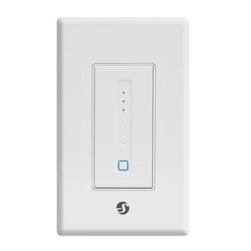 Shelly Plus Wall Dimmer | WiFi & Bluetooth Smart Wall Dimmer Relay | Compatible with Alexa & Google Home | No Hub