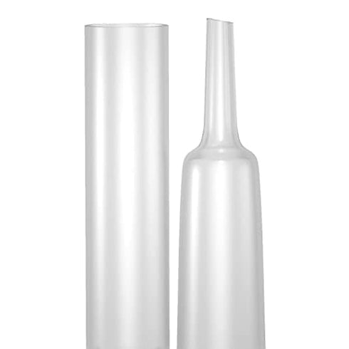 Diameter 1-1/4 Inch Dual Wall Clear Heat Shrink Tubing 3:1, 4Ft Long Electrical Shrink Tube for Wires,Marine Grade Shrink Tube with Adhesive Lined Waterproof