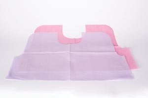 TIDI Everyday Specialty Bib, Blue, 29" x 21" (Pack of 100) -