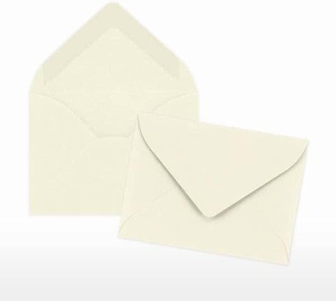 LUXPaper #17 Mini Envelopes | 2 11/16" x 3 11/16" | Natural | 70lb. Text | 50 Qty
