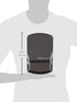 Fellowes (9175101) MICROBAN Gel Mouse Pad Wrist Support - Graphite