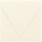 LUXPaper Square Contour Flap Invitation Envelopes - Natural - 6 1/2" x 6 1/2" - 30% Recycled - 50 Qty