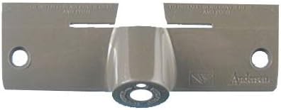 Andersen Lexan Operator Cover, Stone Color, with Screw Holes (1978-1995)