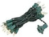 6.5 20 Bulbs Bulbs 4-Inch Novelty Lights Feet Vintage Short Mini Light String, Clear on Green Wire, Spacing Fairy