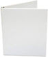 Universal Round Ring Economy Vinyl View Binder, 1/2-Inch Capacity, White (UNV20952PP)
