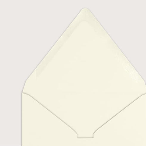 LUXPaper 4Bar A1 Contour Flap Invitation Envelopes | 3 5/8" x 5 1/8" | 70lb. Text | Natural | 50 Qty