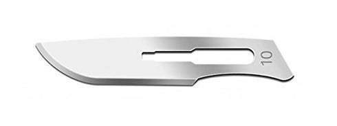 IMS-CBLD10 Box of 100 Sterile Scalpel Blades #10 Carbon Steel, Individually Foil Wrapped