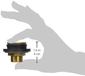 Eastman 1 Inch x 3/4 Inch Closet Spud, Brass Plumbing Fitting, 40131