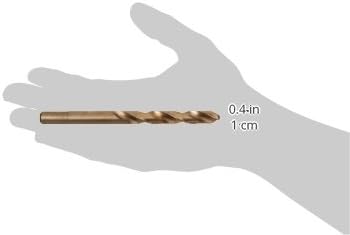 Irwin Tools 3016025 High-Speed Steel Drill Bit, Cobalt Alloy, 25/64" x 5-1/8"