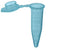 MUHWA 500 PCS Polypropylene Graduated Microcentrifuge Tubes, 1.5ML Micro Test Tubes, Blue Snap Cap