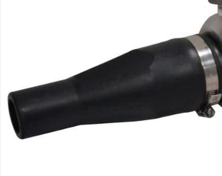 2" ID Concrete Pump Placing LIne Shotcrete System Nozzle Tip - 7.5" Long (191mm), High Velocity, Rubber Nozzle Tip