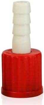 GL14 Red Screw Cap for Lab Washing Bottle, 2PCS/PK