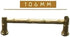 DLAHPJPT 96mm) Creative Bamboo Joint Furniture Handles Golden Kitchen Cabinet Pulls Up Bar Wardrobe Bedside Table