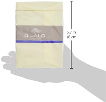 Clairefontaine - Ref 52116L - G.Lalo Lined Self-Adhesive Envelopes (Pack of 25) - C6 (114 x 162mm) in Size, French Laid Paper, PEFC-Certified - Ivory Colour