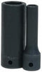 Williams JHW14M-622 SUPERTORQUE 1/2-Inch Drive Deep Impact 6 Point Socket 22mm Size, Black Industrial Finish, Designed for Maximum Engagement on 6-Point Fasteners by Williams