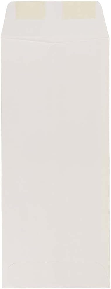 JAM PAPER #10 Policy Business Commercial Envelopes - 4 1/8 x 9 1/2 - White - 50 Pack