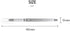 Morning Glory Mach Slim Ball Pen - 0.28 mm Fine Point Tip - 12 pcs - Black
