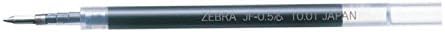 Zebra 1.0mm Blue Black Ink Refill for Zebra Sarasa Clip 1.0 Gel Ballpoint Pen, 5 Pack (Japan Import)