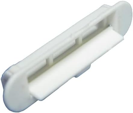 Vision Hardware Set of 10 pcs Window Sash Weep Cover 1238WHITE 1237 0