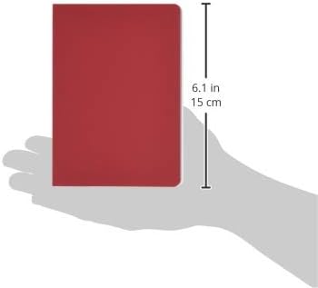 STALOGY S4112 365 Days Notebook, A6 Red