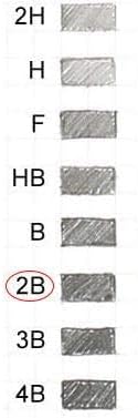 June Gold 120 Pieces, 1.3 mm 2B Lead Refills, Medium Bold Thickness, Break Resistant Lead/Graphite (Pack of 4)