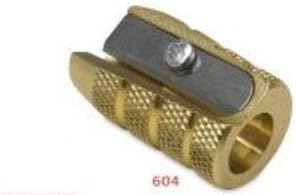 Mobius + Ruppert (M+R) Brass Artists Pencil Sharpener, 4 Shapes Available, Made in Germany