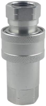 1-Set 1/2" NPT ISO5675 Ag Hydraulic Quick Connect Tractor Coupling/Couplers Ball Valva,Pioneer Type,Set w/Dust Cap by Undercarriage