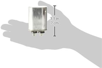 Diversitech 37100H 10uf Motor Run Capacitor, Oval Shape, 370v for Air Conditioning Systems, Silver