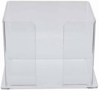AmeriCan Goods Clear Acrilyc Dental Bib Dispenser Short & Long Side Loading Dental Bib Holder Stand and Wall Mount