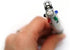 Zebra Clip-On 1000, 4 Color 0.7 mm Ballpoint Multi Pen and 0.5 mm Pencil, Silver Body (B4SA2-S)