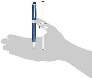 Cross Bailey Refillable Ballpoint Pen - Medium Point, Black Ink, Presented in a Premium Gift Box - Blue