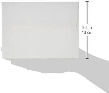 LUXPaper A7 Invitation Envelopes | 5 1/4" x 7 1/4" | 24lb. Bright White | 250 Count
