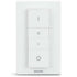 Dimmer Philips Hue Wireless Smart Switch with Remote, Battery Powered, No Wiring Needed, Works with Hue Hub, Wall Mount