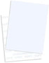 NextDayLabels 8-1/2 x 11" Multi-Purpose Tamper Resistant UNAUTHORIZED ANTI-COPY Blue Security Paper, Pack of 100