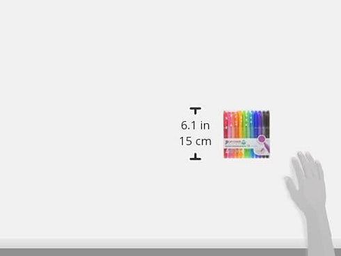 Tombow Play Color Dot Pen Water Based Marker, 12 Colors Set (GCE-011)