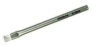 Excelta - 213A-N - Brushes - Cleanroom Safe - Straight -Three Star - SS with Statig09 Bristles, 0.13" Height, 0.13" Wide, 3.5" Length