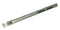 Excelta - 213A-N - Brushes - Cleanroom Safe - Straight -Three Star - SS with Statig09 Bristles, 0.13" Height, 0.13" Wide, 3.5" Length
