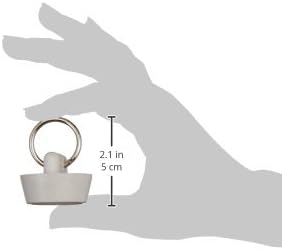 Waxman 7512000T Basin Stopper, White