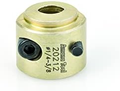 Amana Tool 20212 Adjustable Drill Bit Depth Stop Collar, 1/4 to 3/8 (6mm to 10mm)