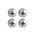 Phillips Drive Screws #8, 1 1/4" Pack of 100, 18-8 Stainless Steel Marine, Truss Head Sheet Metal - No Rust Fasteners