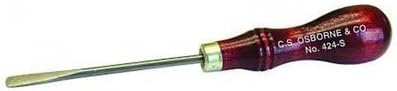 C.S. Osborne Basket Weaving Tool (Strait), No.424-S, MADE IN USA