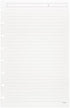 TUL Custom Note-Taking System Discbound Refill Pages, 5.5" x 8.5" Junior Size, Narrow Ruled, 100 Pages